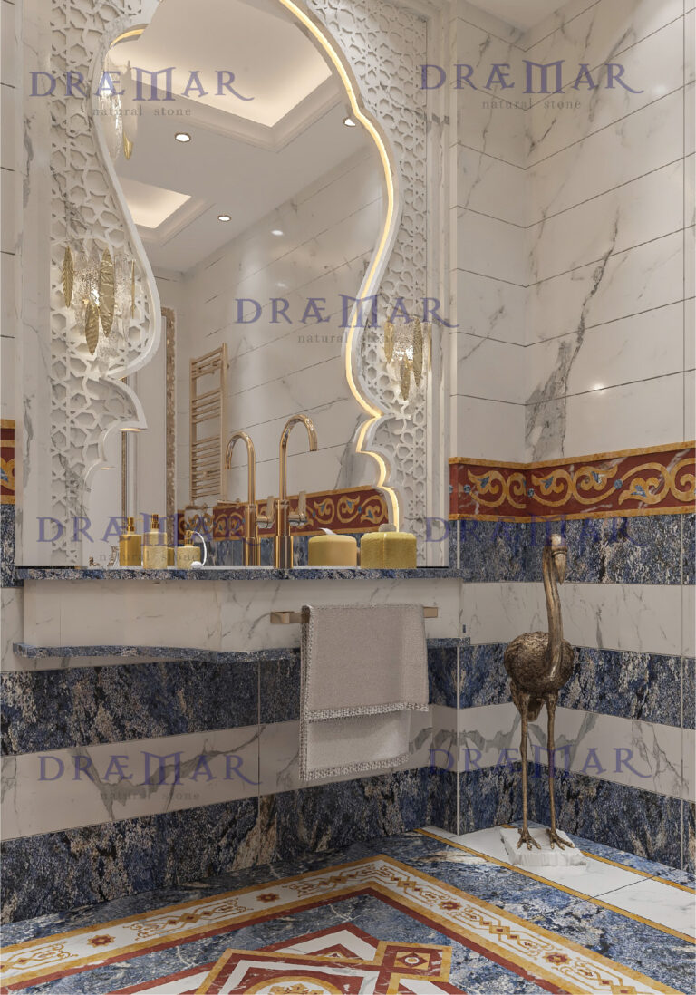 DRAEMAR LUXURY MARBLE TOILET 1