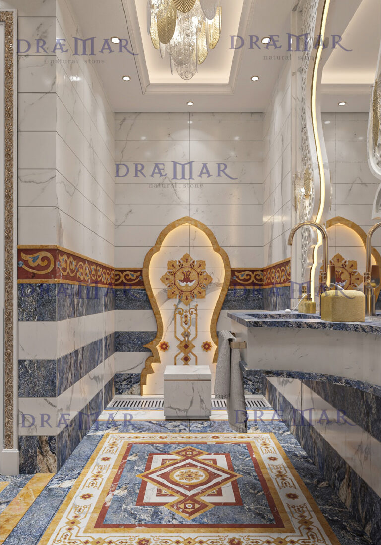 DRAEMAR LUXURY MARBLE TOILET 3