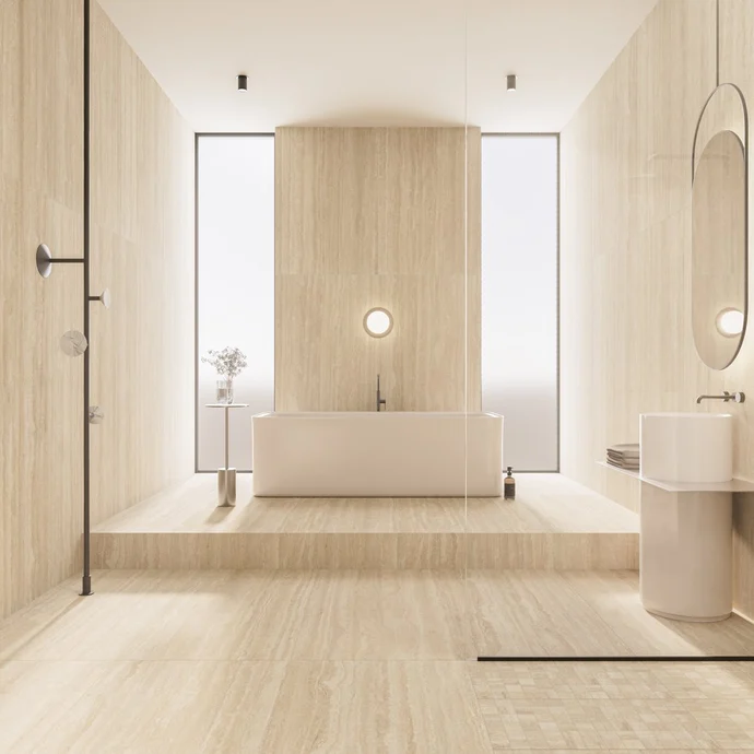 Travertino Classico Draemar Bathroom